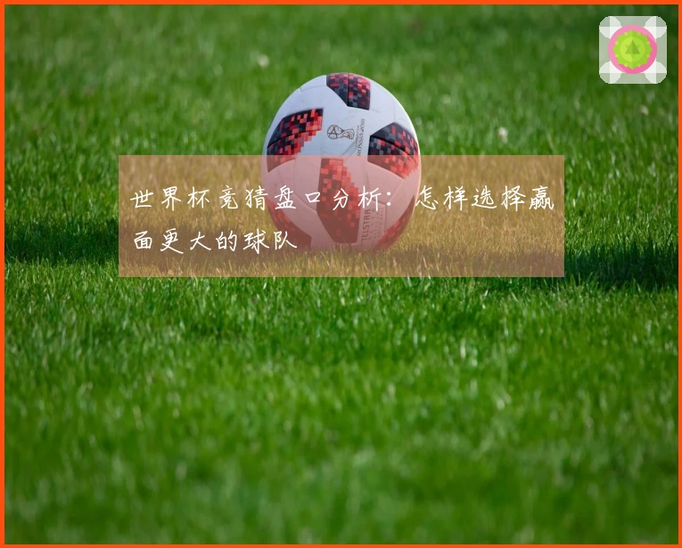 世界杯竞猜盘口分析：怎样选择赢面更大的球队